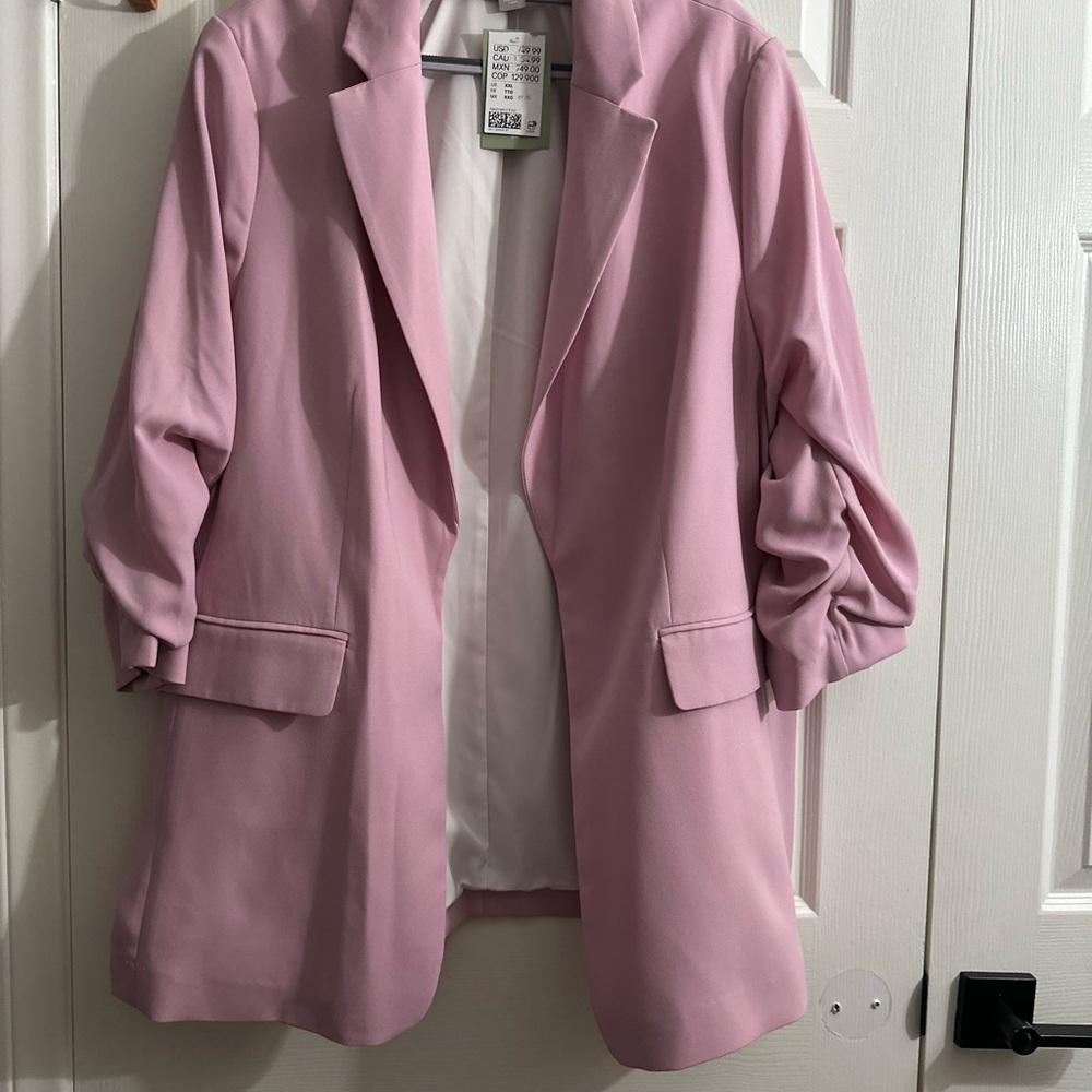 H&M Soft Pink Women's Blazer